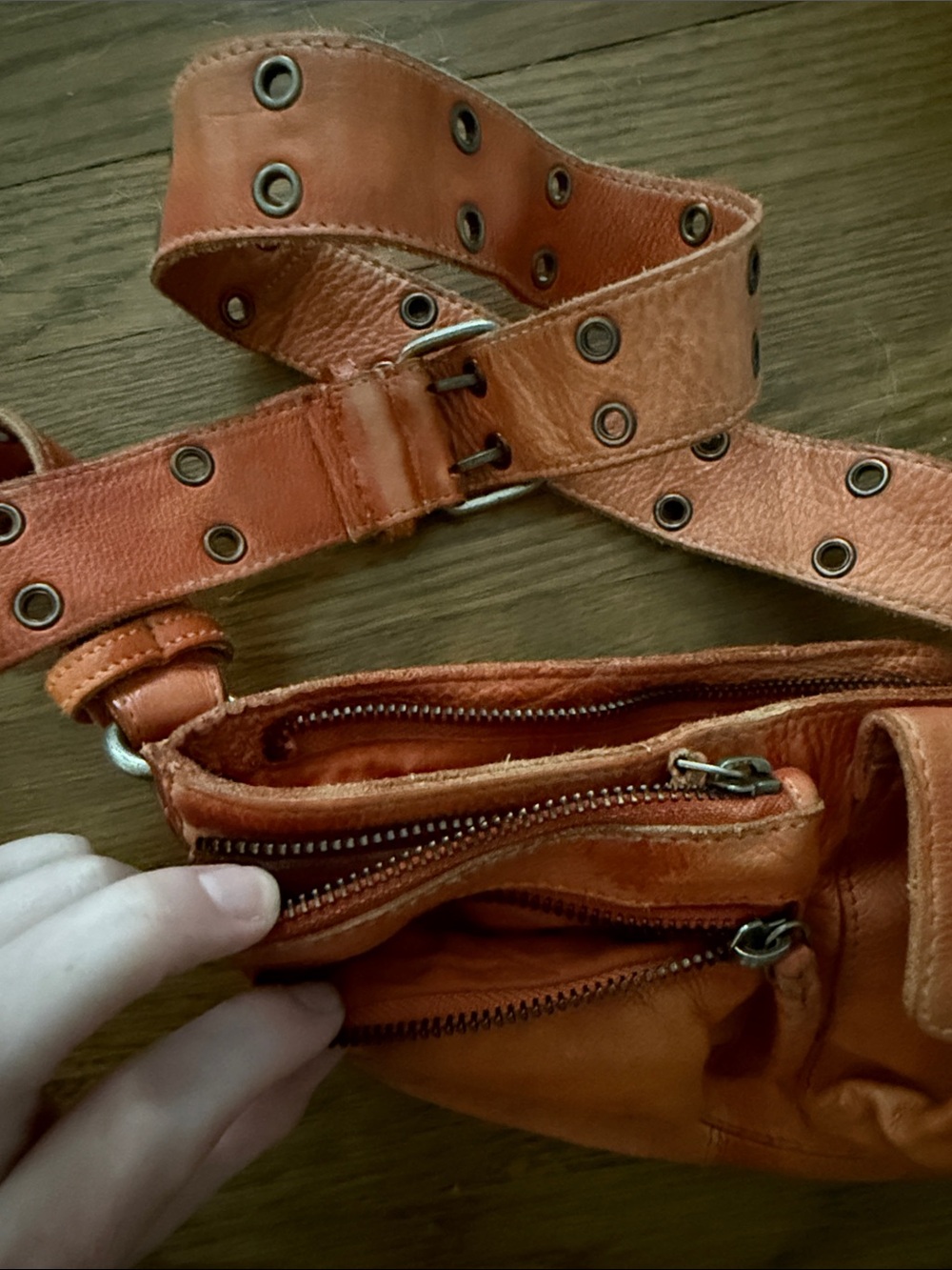 Free People Leather Crossbody Belt Bag - Picture 5 of 5